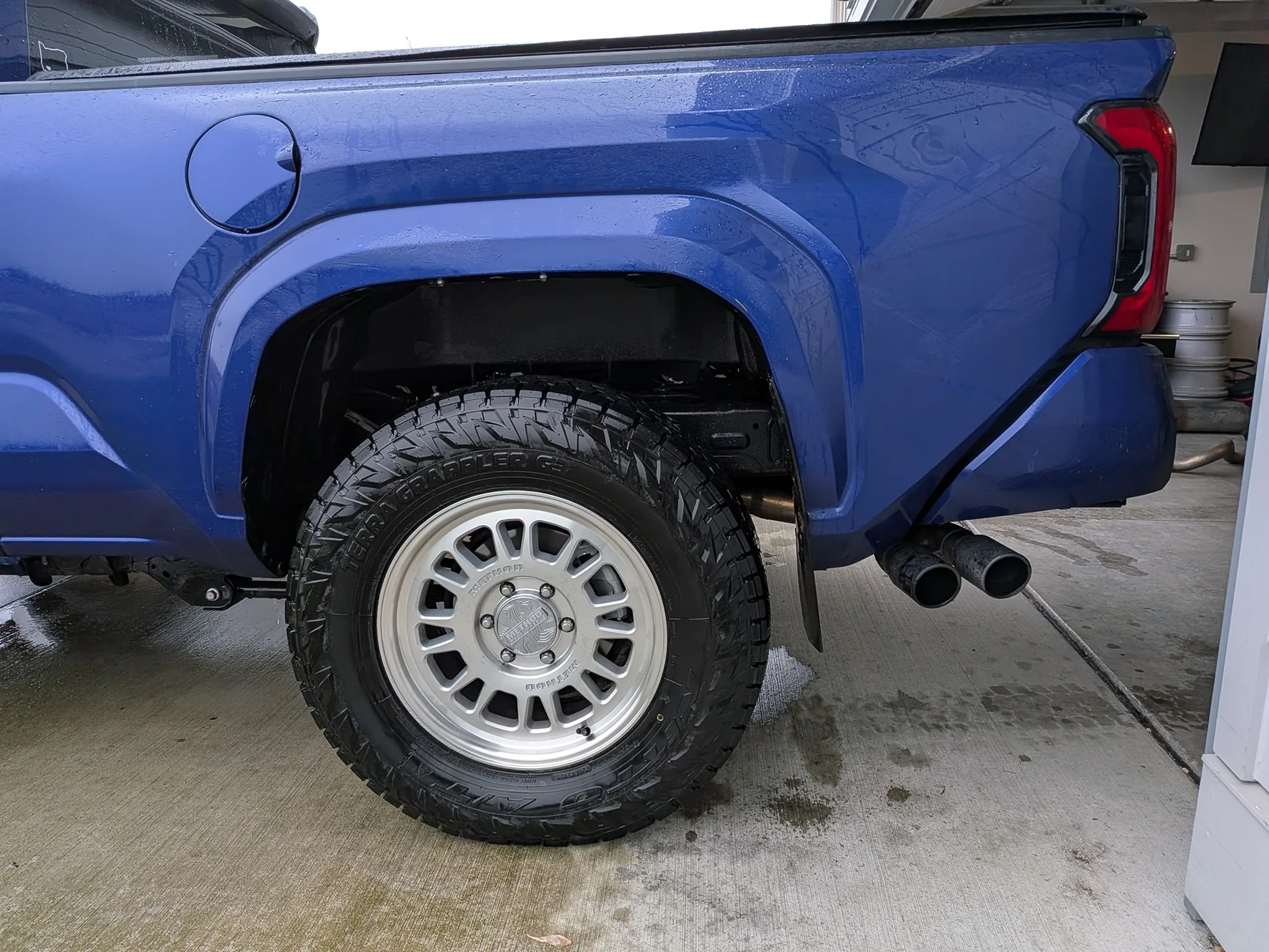 2024 Tacoma TRD Performance Exhaust on DCLB SR5 PXL_20260313_004424645