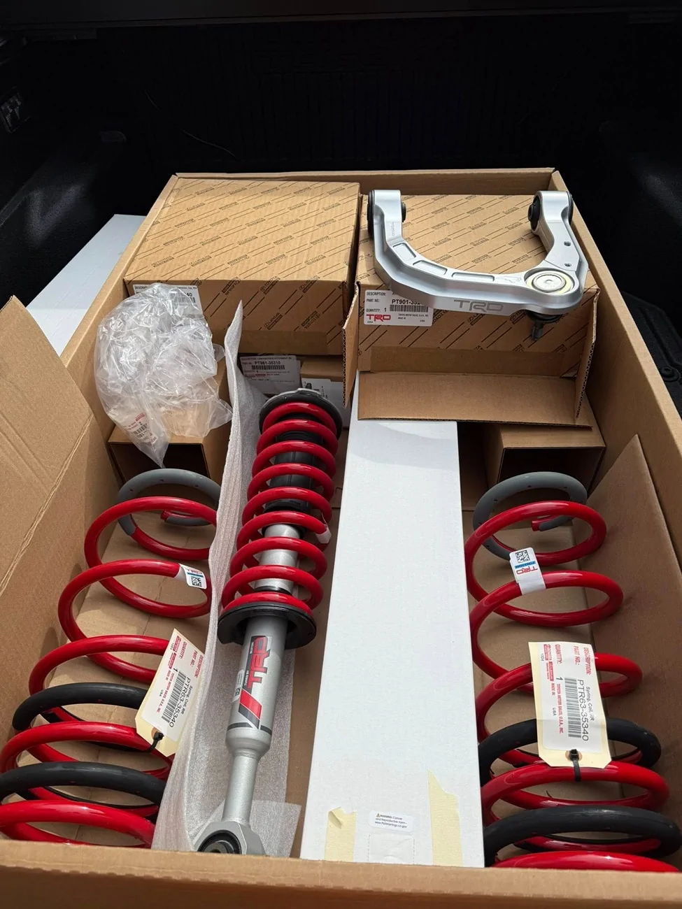 2024 Tacoma Factory Lift Kit for 4th gen Tacoma are discontinued? TRD Tacoma Factory Lift Kit - 1