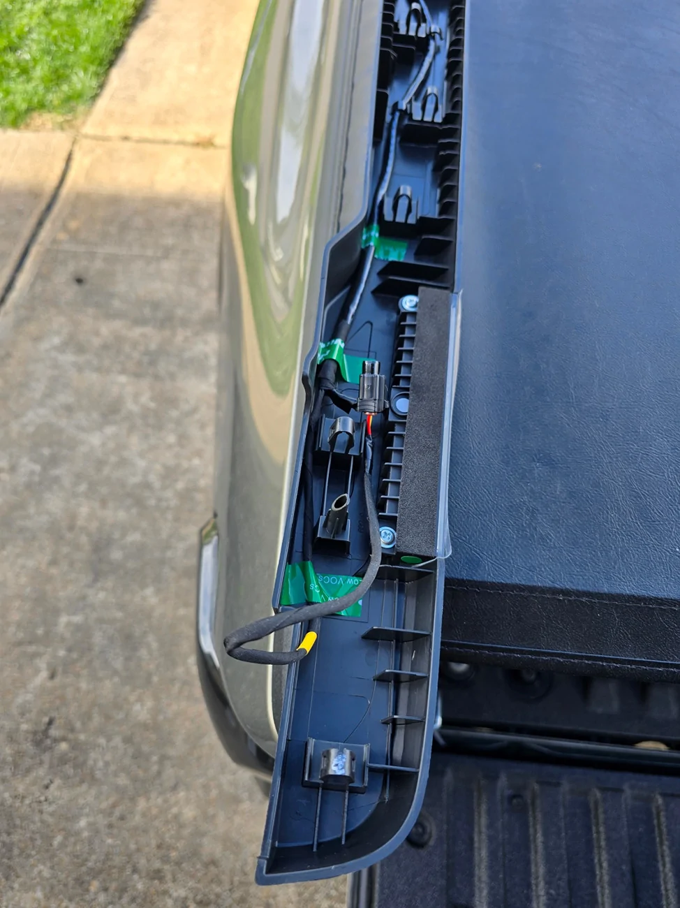 2024 Tacoma Bed Cap Scene Light Installation 20260314_103508