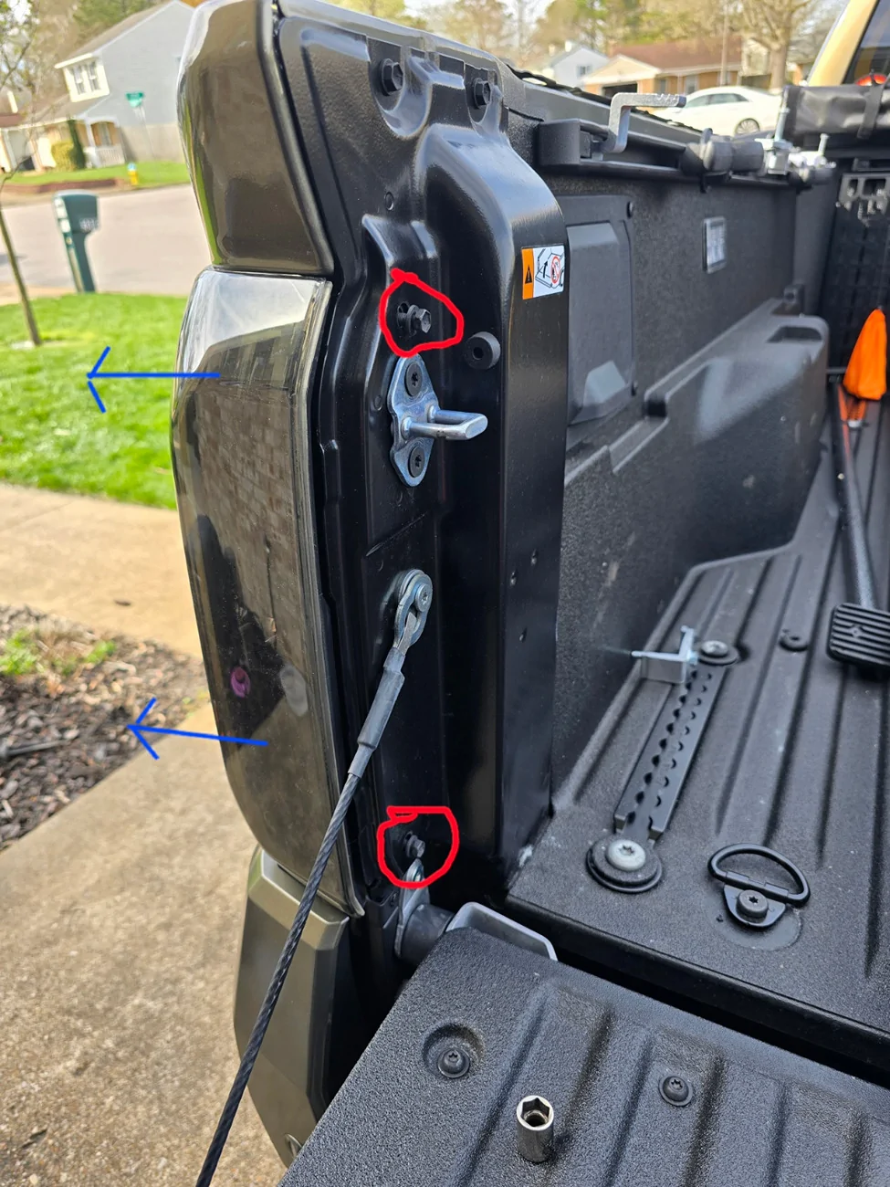 2024 Tacoma Bed Cap Scene Light Installation 20260314_105538