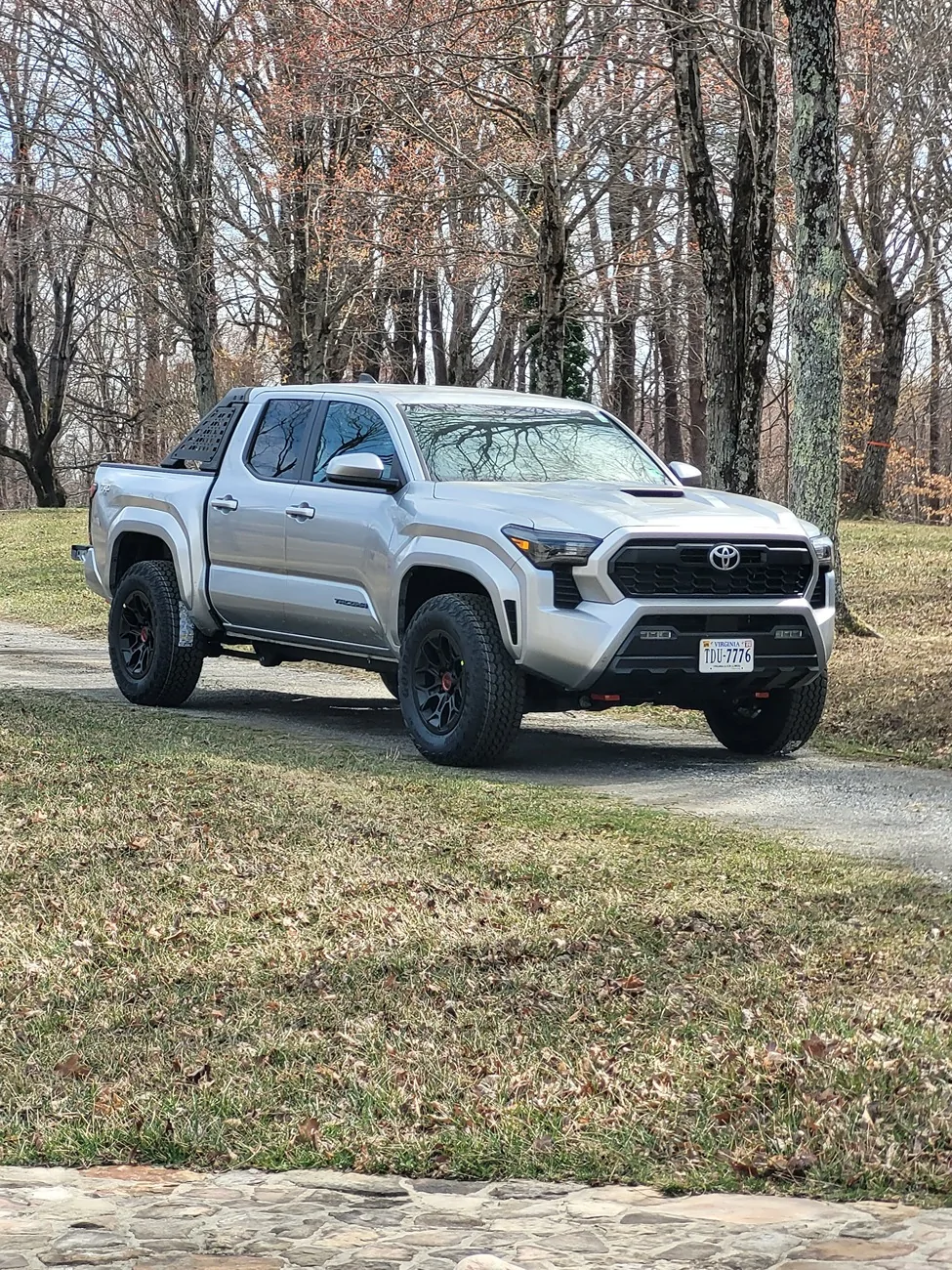 2024 Tacoma 18" TRD Wheels +45mm & 275/70R18 on TRD Offroad Premium. Anybody? 20260305_133355