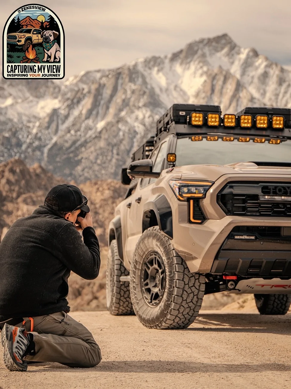 2024 Tacoma 2025 TRD Pro - New Black Rhino Vanguard Wheels (Featured) MUDMIXR_BRW_1