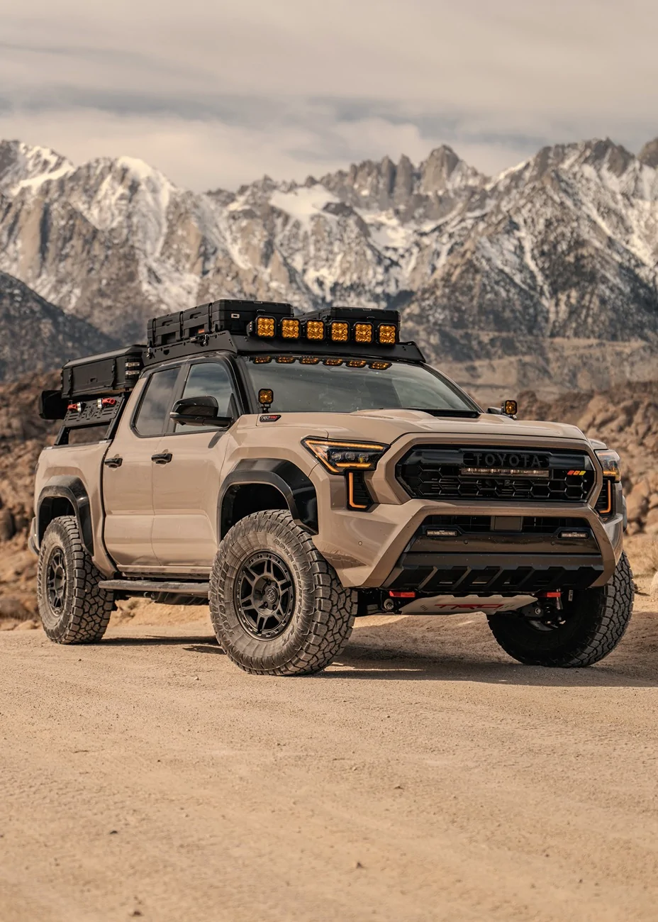 2024 Tacoma 2025 TRD Pro - New Black Rhino Vanguard Wheels (Featured) MUDMIXR_BRW_2