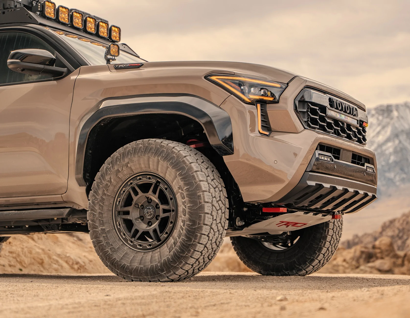 2024 Tacoma 2025 TRD Pro - New Black Rhino Vanguard Wheels (Featured) MUDMIXR_BRW_4