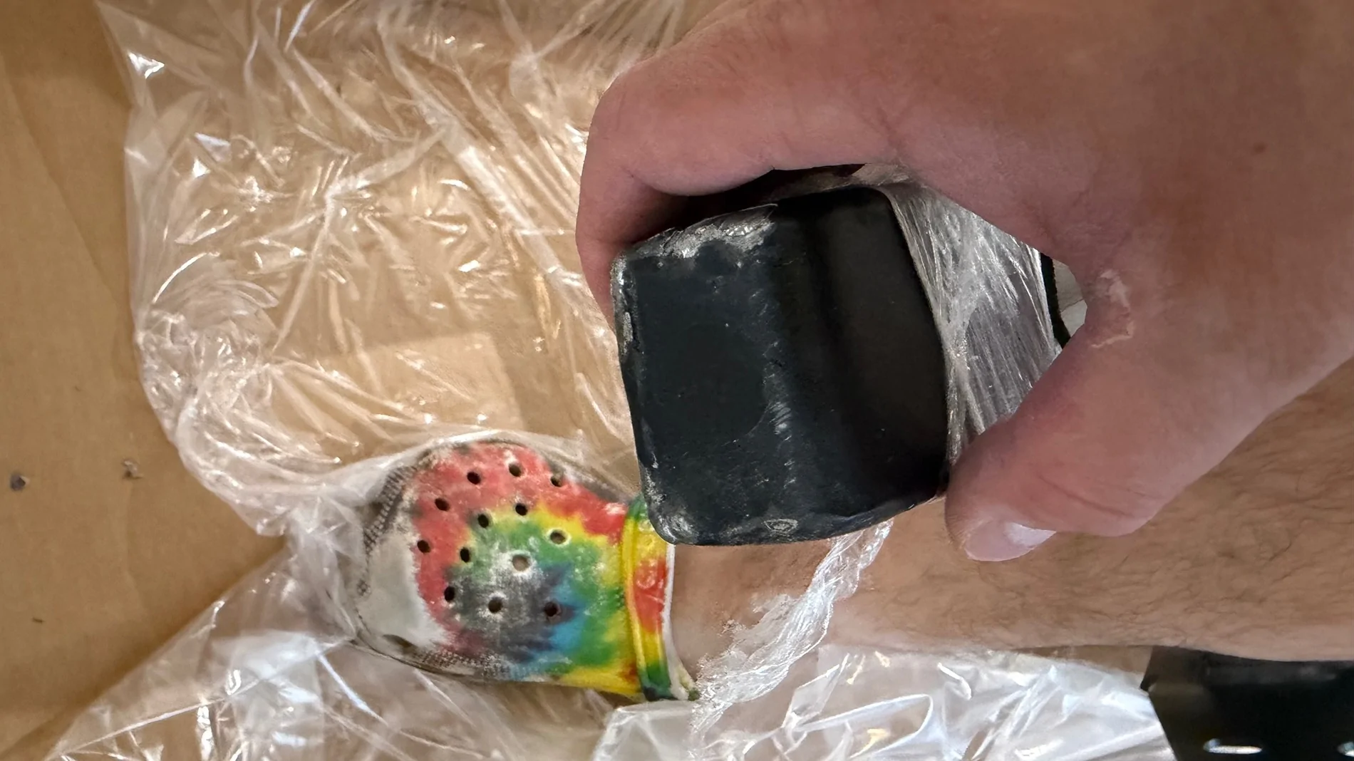 2024 Tacoma Damaged RCI rocksliders IMG_2271