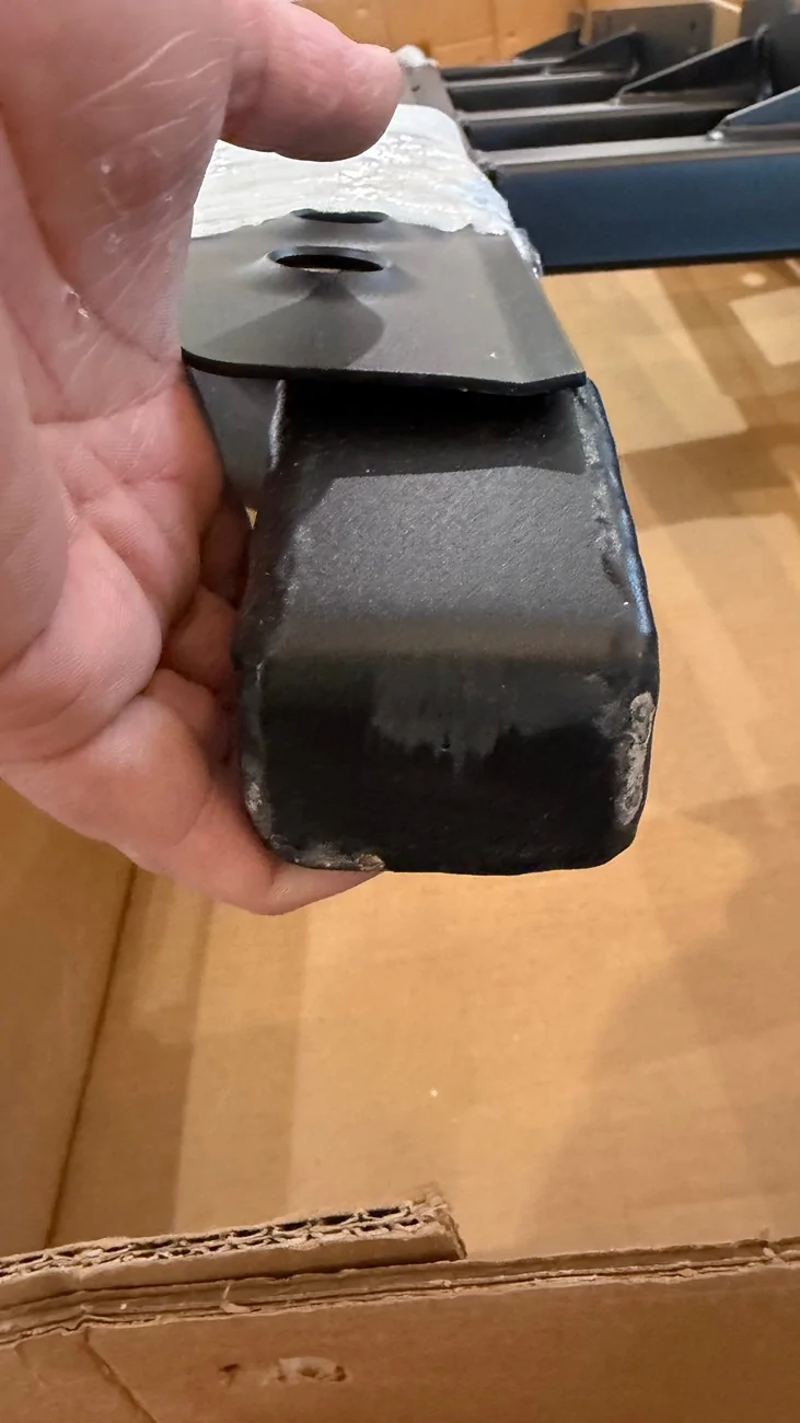 2024 Tacoma Damaged RCI rocksliders IMG_2266