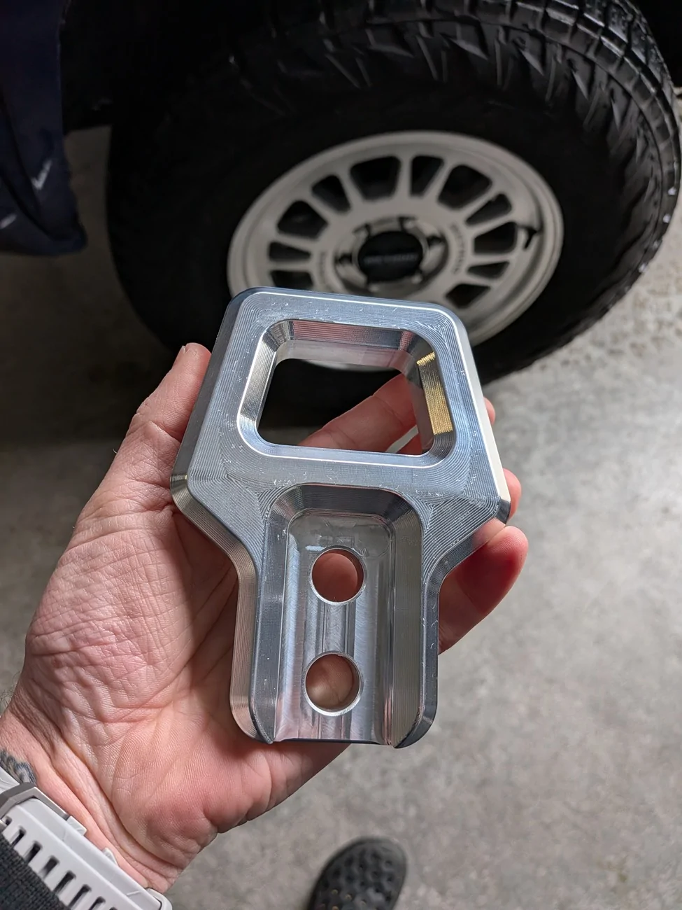 2024 Tacoma [PIA] Westcott tow hook install on SR5 with aftermarket crossmember 2295