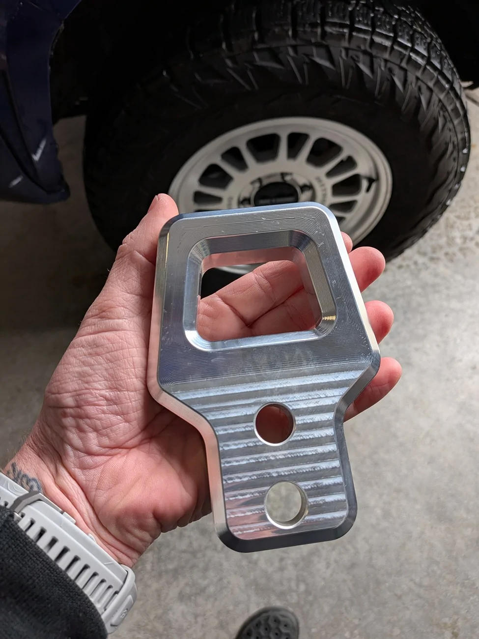 2024 Tacoma [PIA] Westcott tow hook install on SR5 with aftermarket crossmember 2296