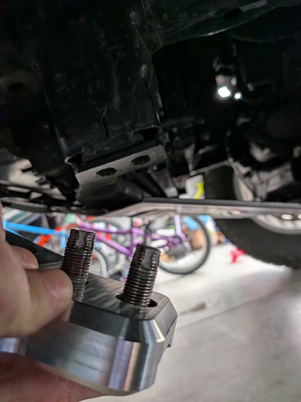 2024 Tacoma [PIA] Westcott tow hook install on SR5 with aftermarket crossmember 2300