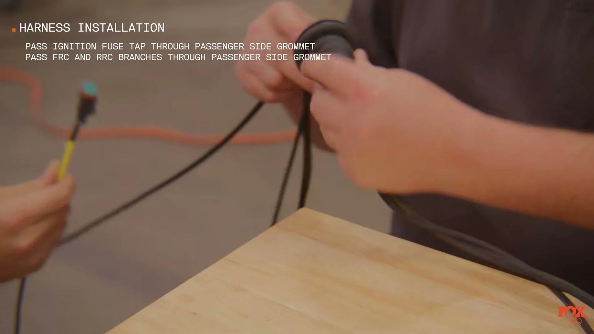 2024 Tacoma Fox 3.2 Live Valve for the 4th Gen cable-routing