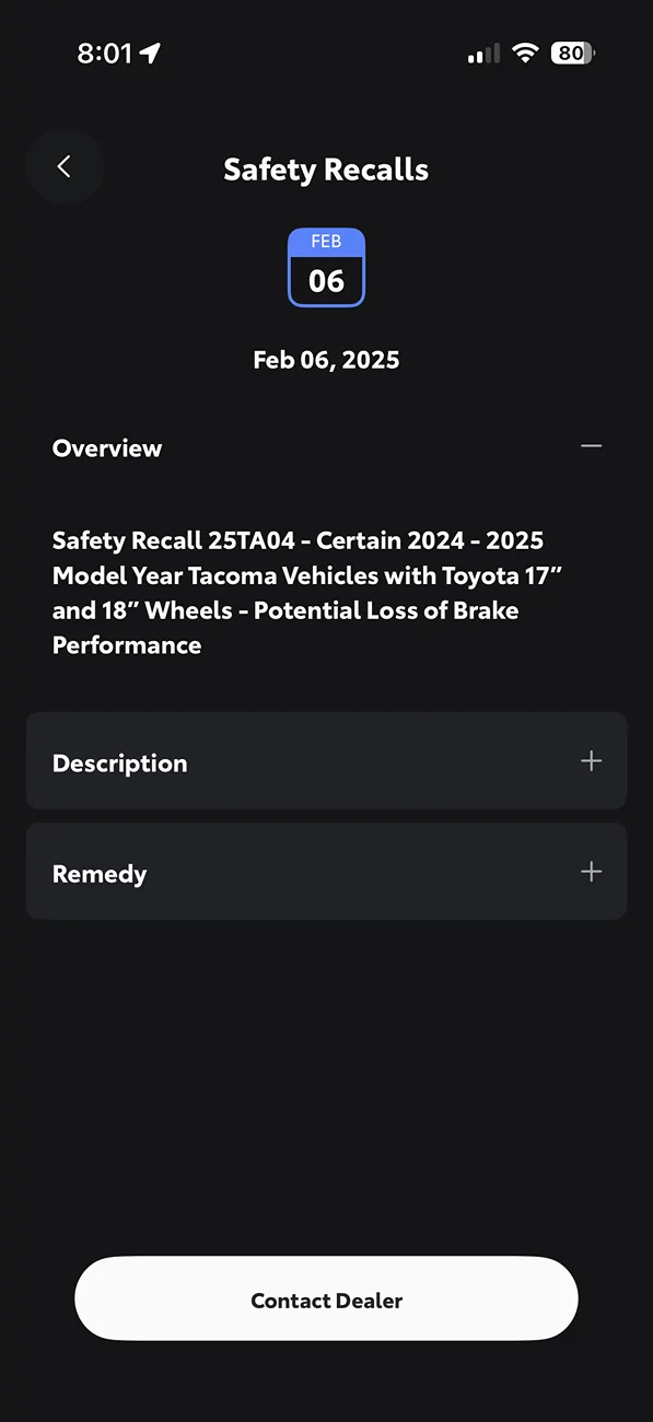 2024 Tacoma Before and After - Brake Line Recall IMG_5848