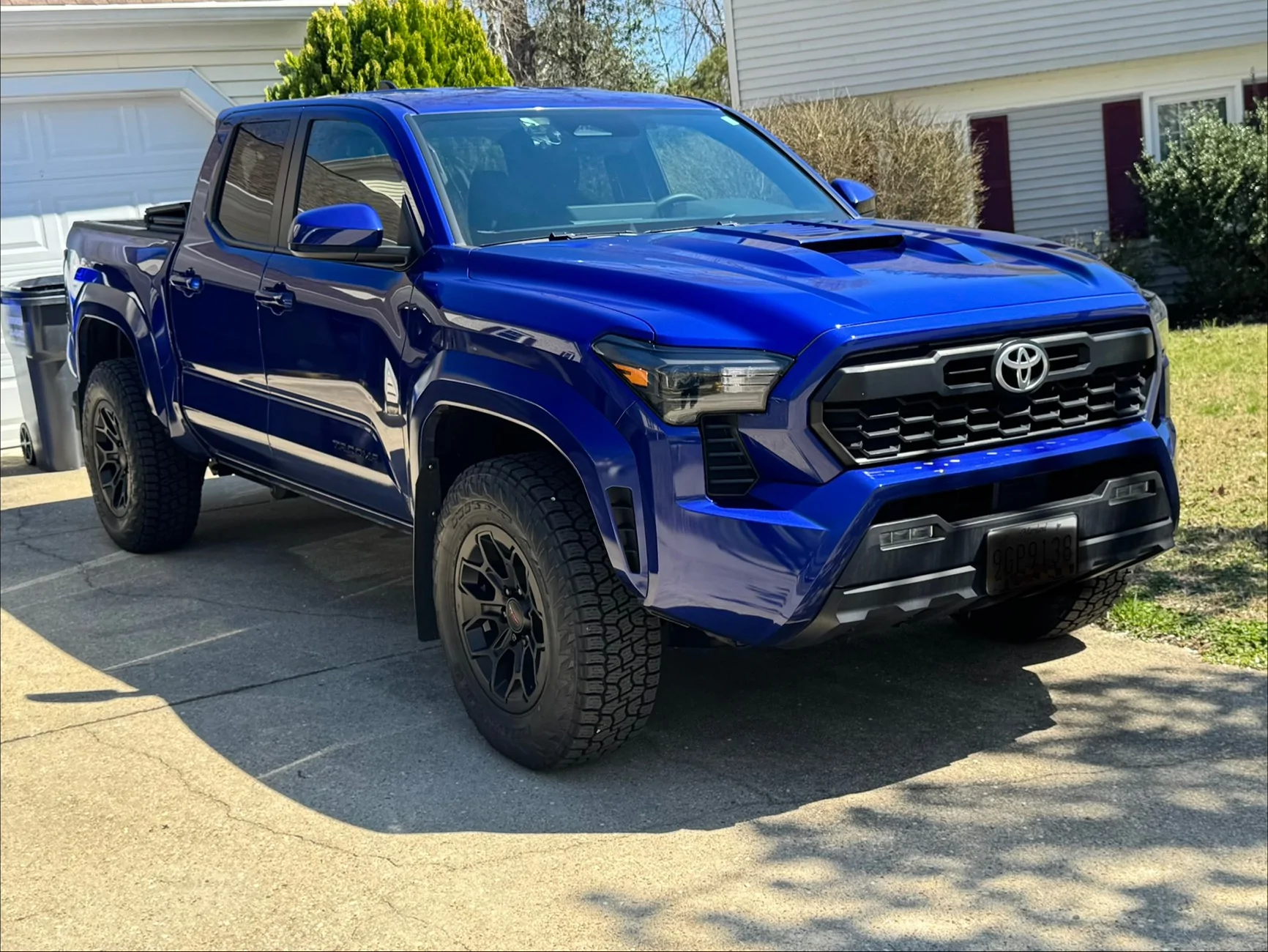 2024 Tacoma Blue Crush TRD Sport, TRD Pro wheels IMG_0961