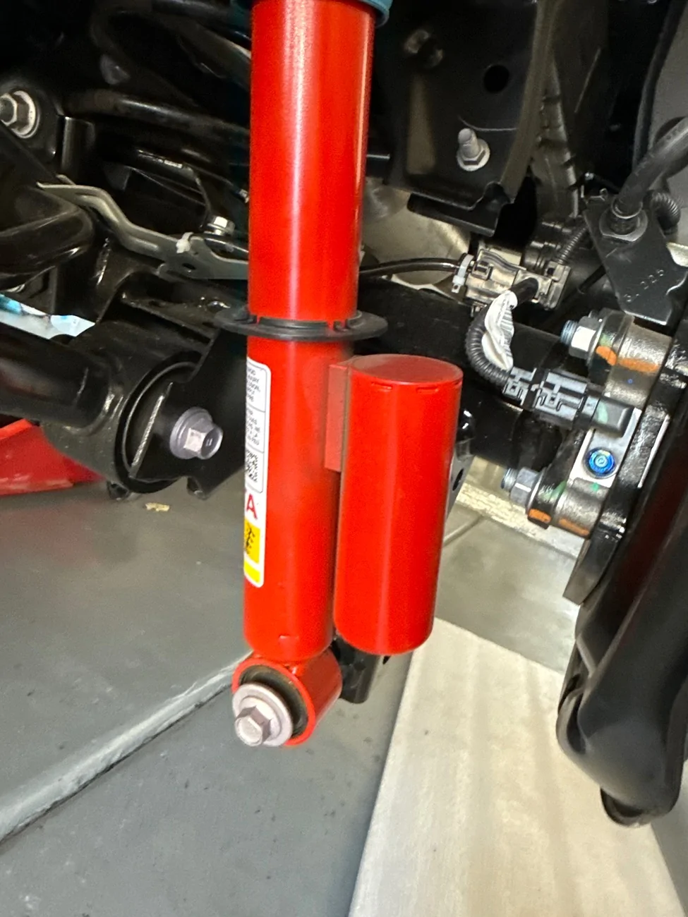 2024 Tacoma Rear springs for extra weight. IMG_6085