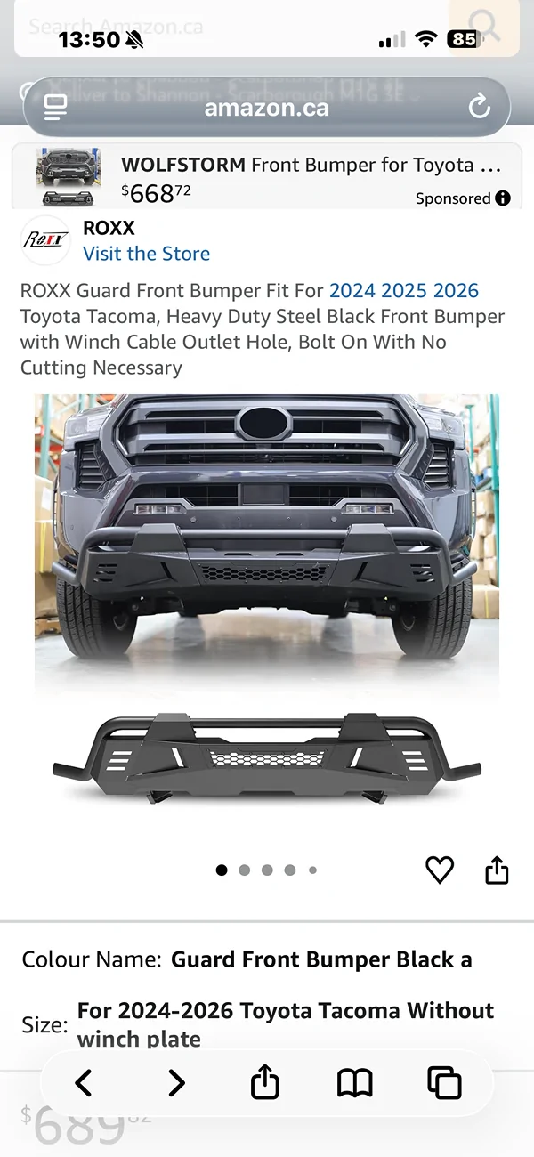 2024 Tacoma Bull bar for TRD pro? Will Roxx fit ? IMG_7636