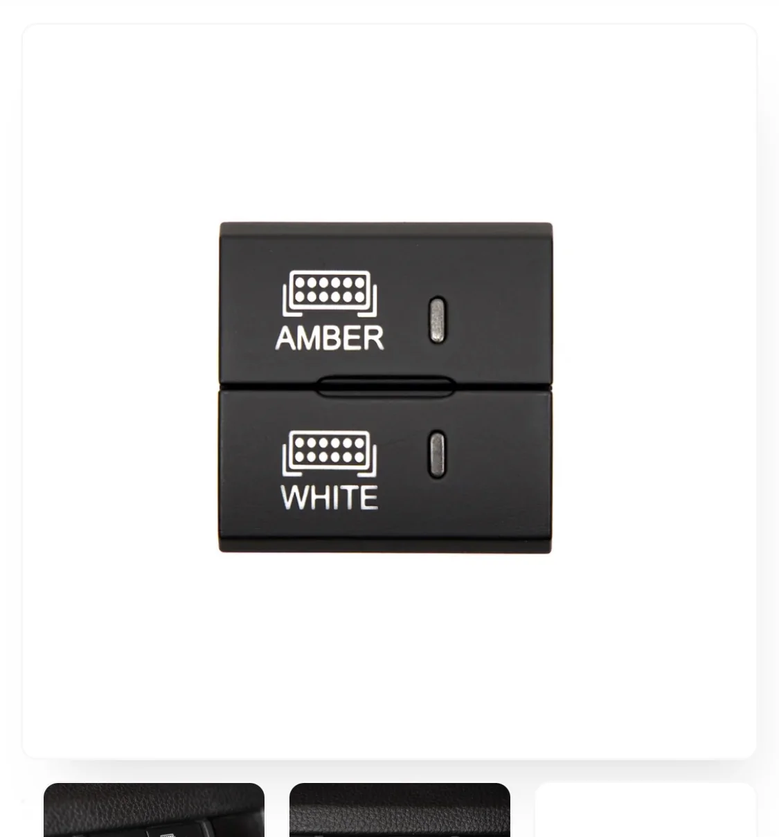 2024 Tacoma Need help wiring rough country rocker switch to Tacoma square light switch . Dual action light bar IMG_4299