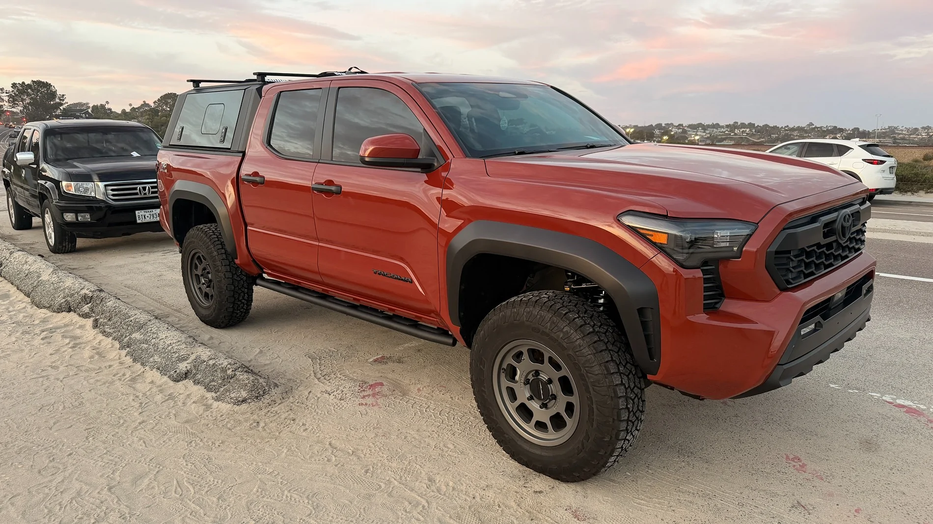 2024 Tacoma Rutsy's Terra Off Road with Pizza Cutters - Toyo Open Country 255/80/17 with Method 705 +35 in Titanium IMG_9116