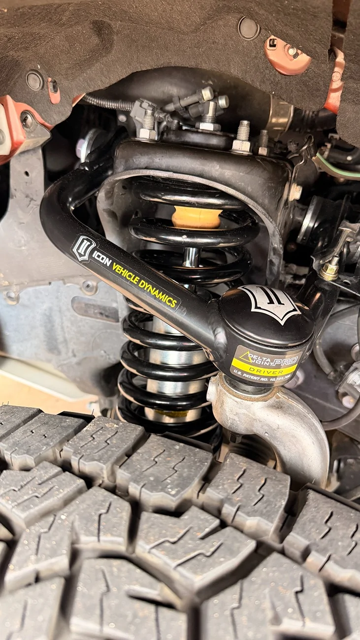 2024 Tacoma Installed: Bilstein 6112 / 6110, Icon UCAs, Dobinson 817 rear springs IMG_9107