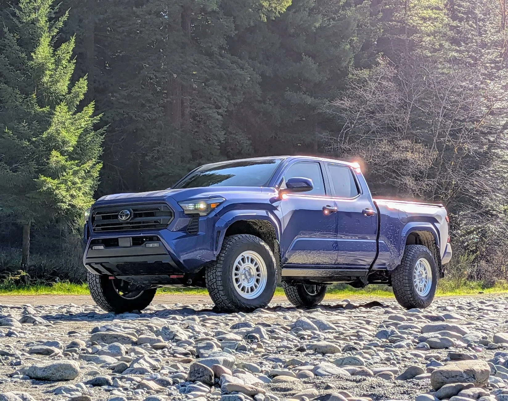 2024 Tacoma Diode Dynamics SS6 Sport Fog Lights installed 2011