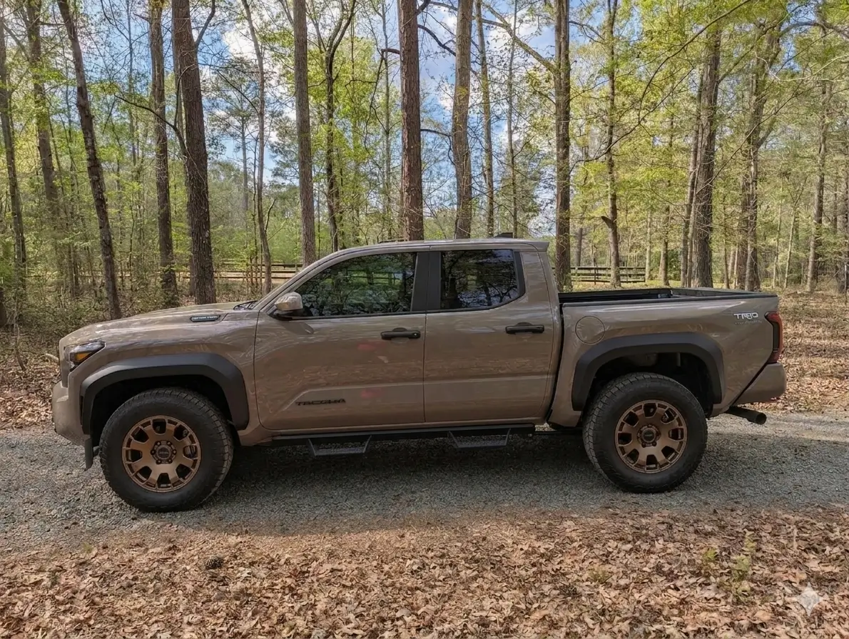 2024 Tacoma OEM Trailhunters on a Mudbath? 2462