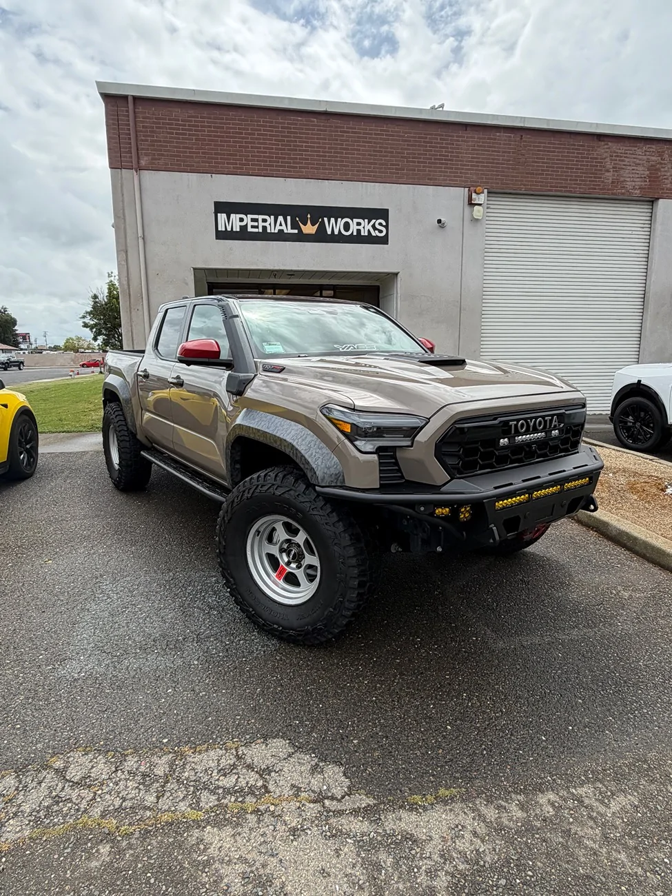 2024 Tacoma TRD Trailhunter Pro -- Trailhunter snorkel installed on TRD Pro IMG_6515