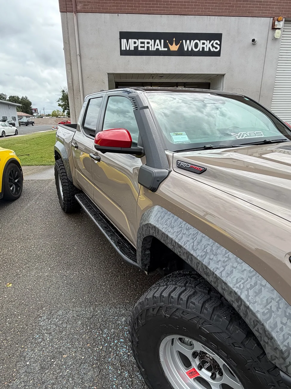 2024 Tacoma TRD Trailhunter Pro -- Trailhunter snorkel installed on TRD Pro IMG_6518