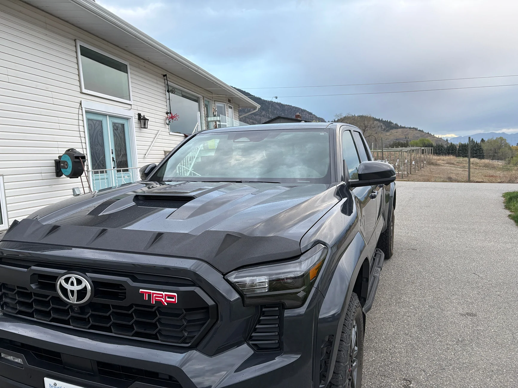 2024 Tacoma Hood protector for less than $50 IMG_4386