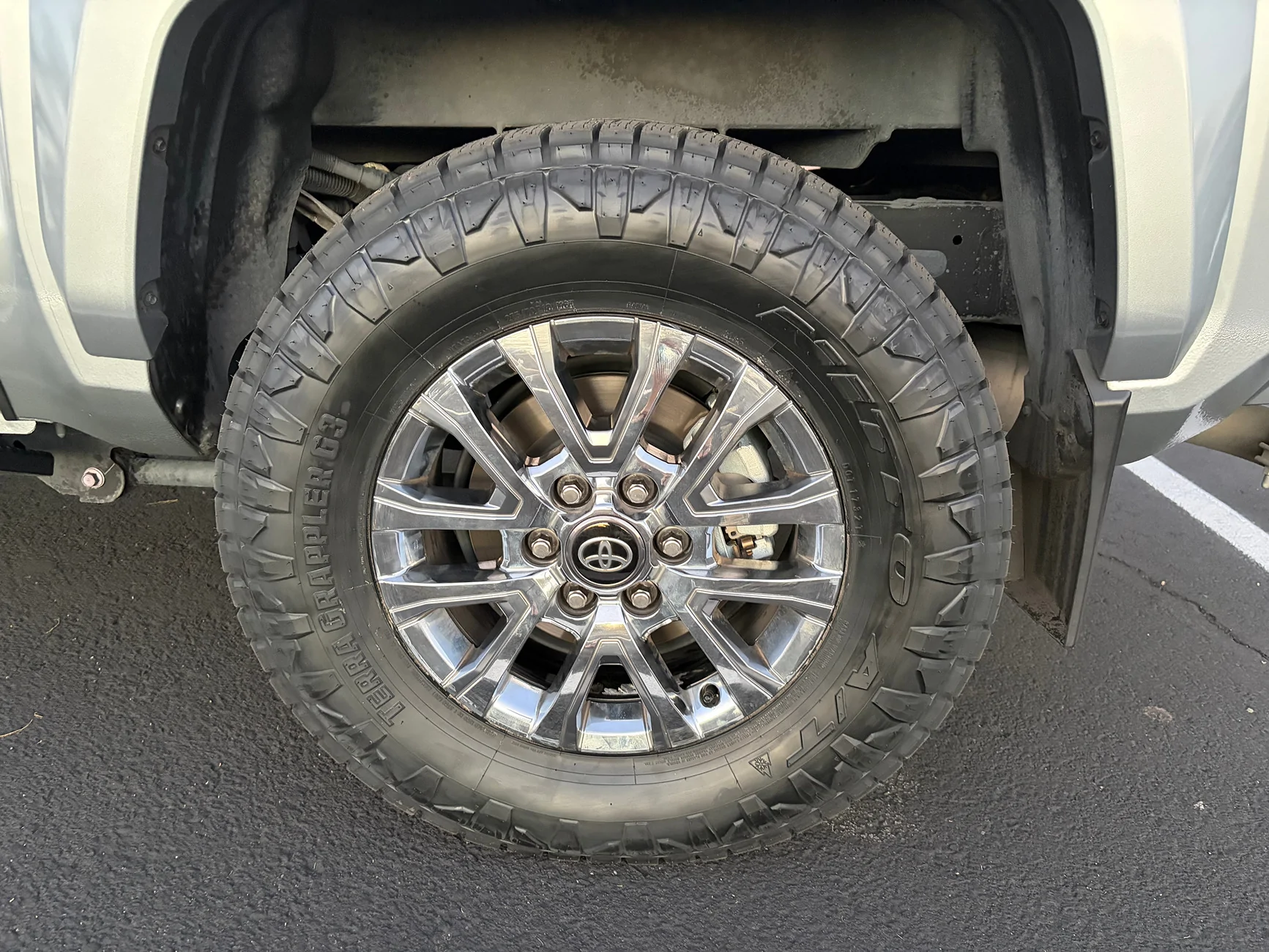 2024 Tacoma 275/70r18 Nitto Terra G3 SL on Limited Trim Taco3
