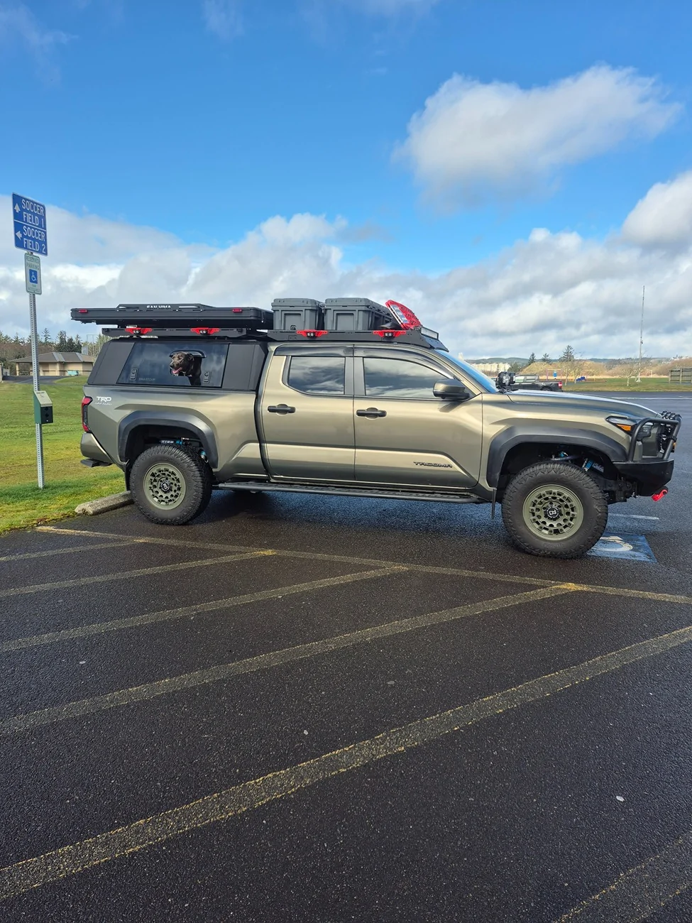 2024 Tacoma Just 2 Pictures: The day you picked it up VS. what your Tacoma looks like now 20260309_133103