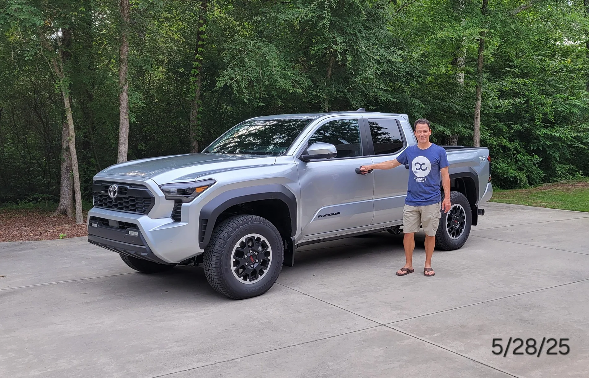 2024 Tacoma Just 2 Pictures: The day you picked it up VS. what your Tacoma looks like now 20250528_172848