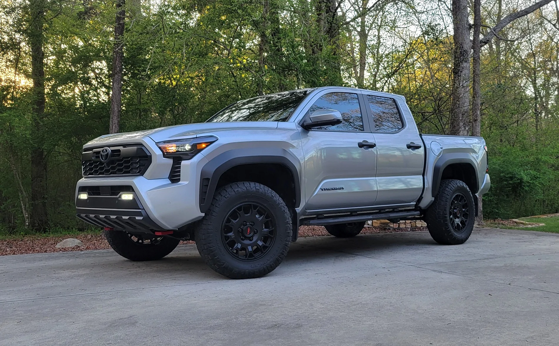 2024 Tacoma Just 2 Pictures: The day you picked it up VS. what your Tacoma looks like now 20260405_183347
