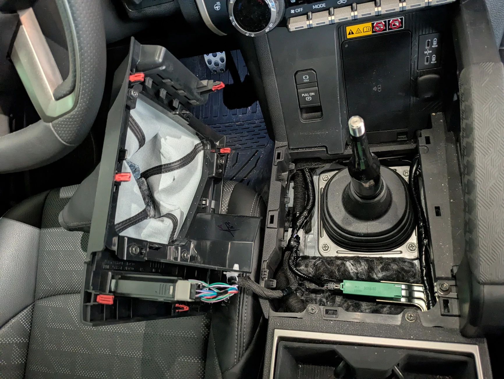 2024 Tacoma Shortened 6MT Shift Lever DIY PXL_20260419_200429229