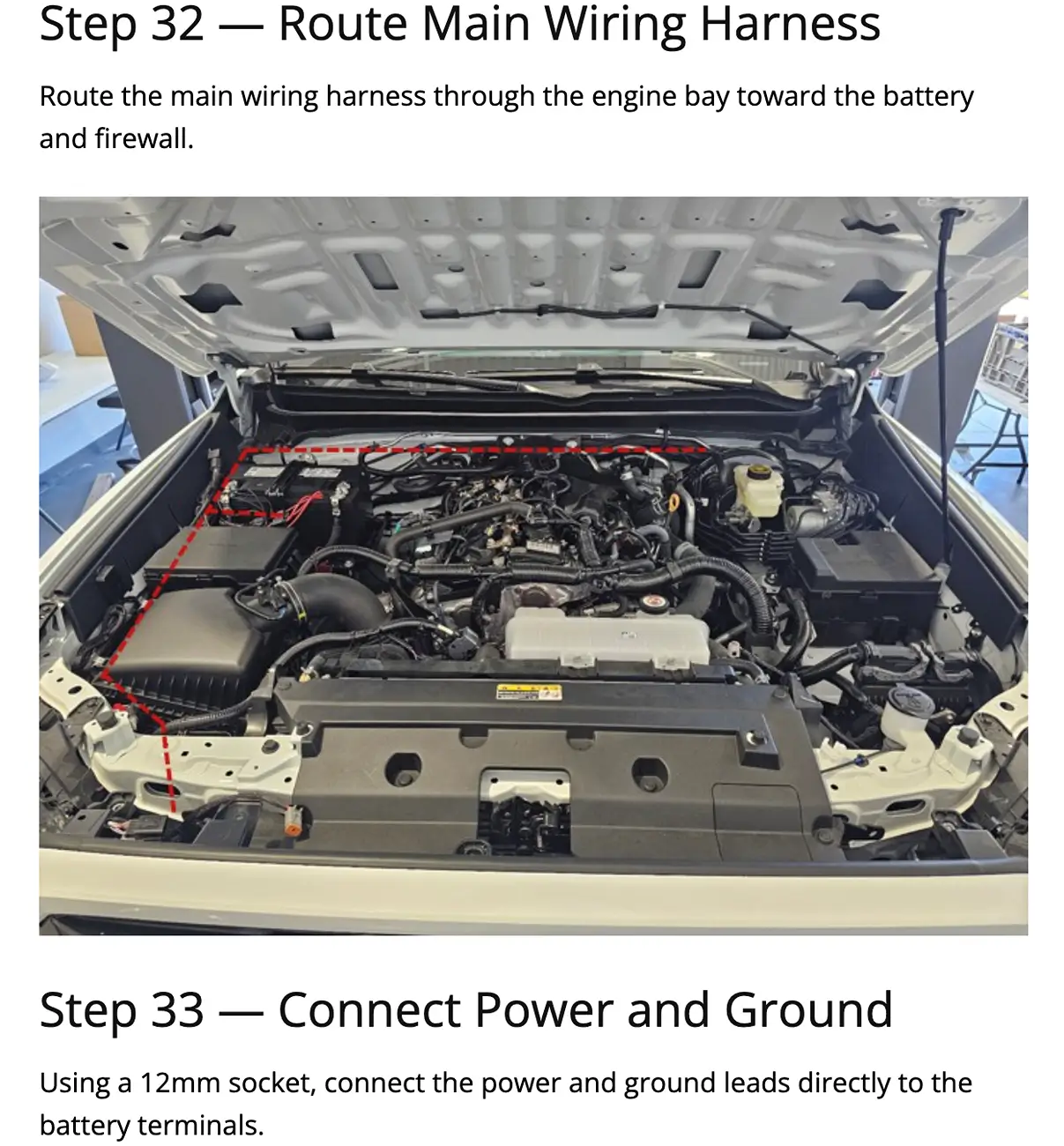 2024 Tacoma Cali raised dual switch backlight. And relay location. Screenshot 2026-04-21 at 9.08.04 AM