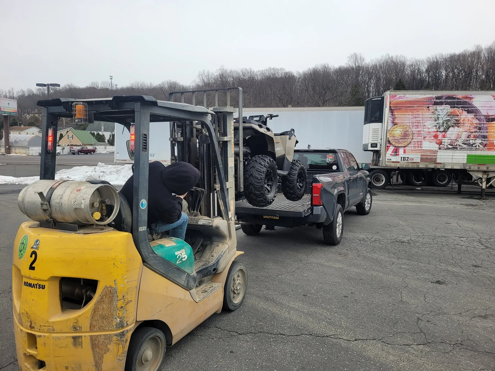 2024 Tacoma ATV in 6 foot bed anyone? 20260226_141952