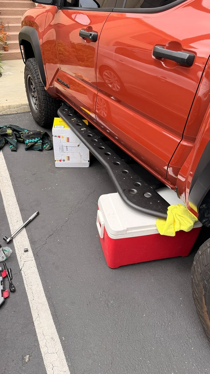 2024 Tacoma Rutsy's Terra Off Road with Pizza Cutters - Toyo Open Country 255/80/17 with Method 705 +35 in Titanium IMG_9600