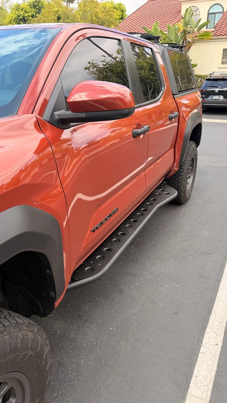 2024 Tacoma Rutsy's Terra Off Road with Pizza Cutters - Toyo Open Country 255/80/17 with Method 705 +35 in Titanium IMG_9614