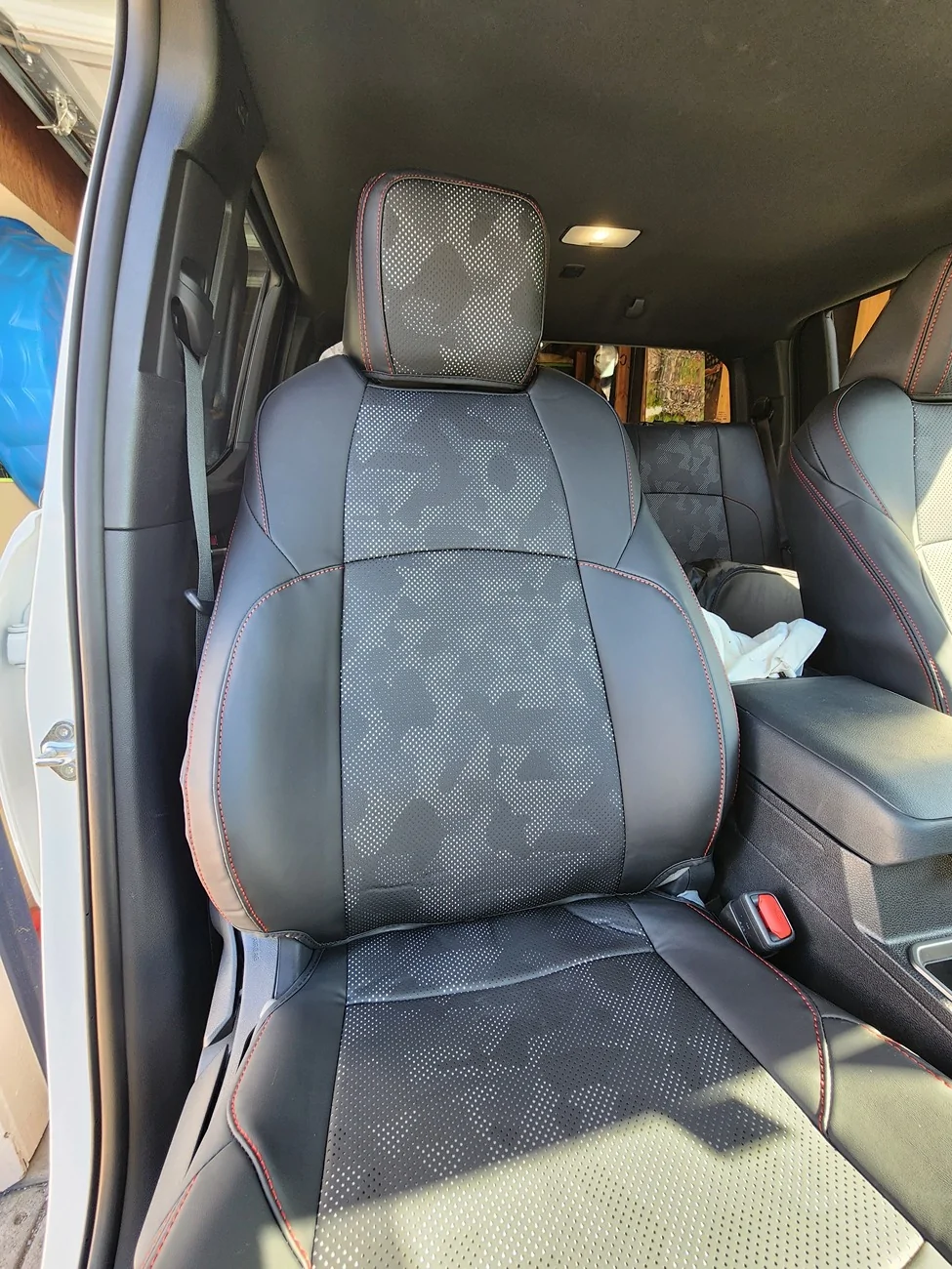 2024 Tacoma Seat covers installed 20260423_101601