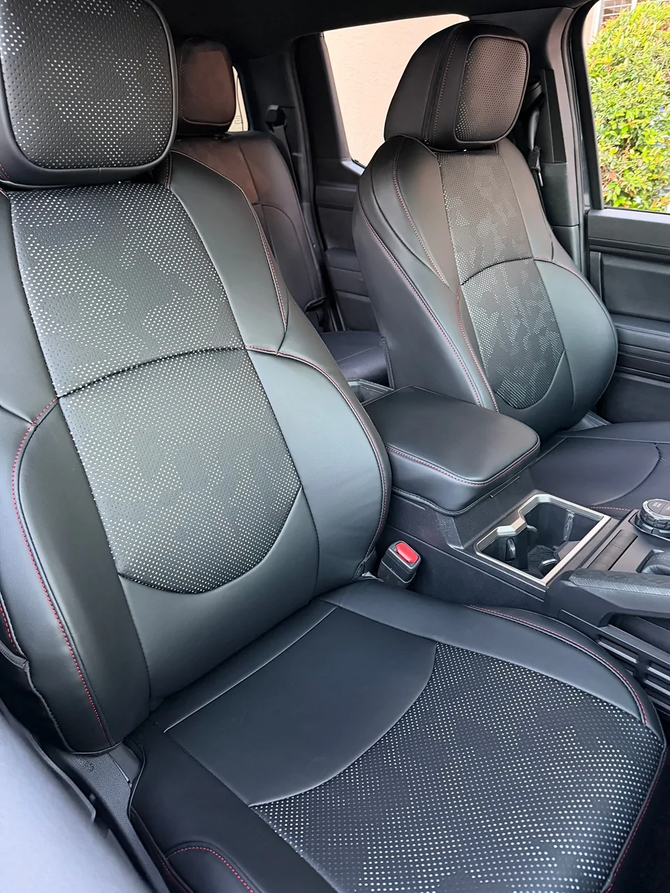 2024 Tacoma Seat covers installed IMG_1655
