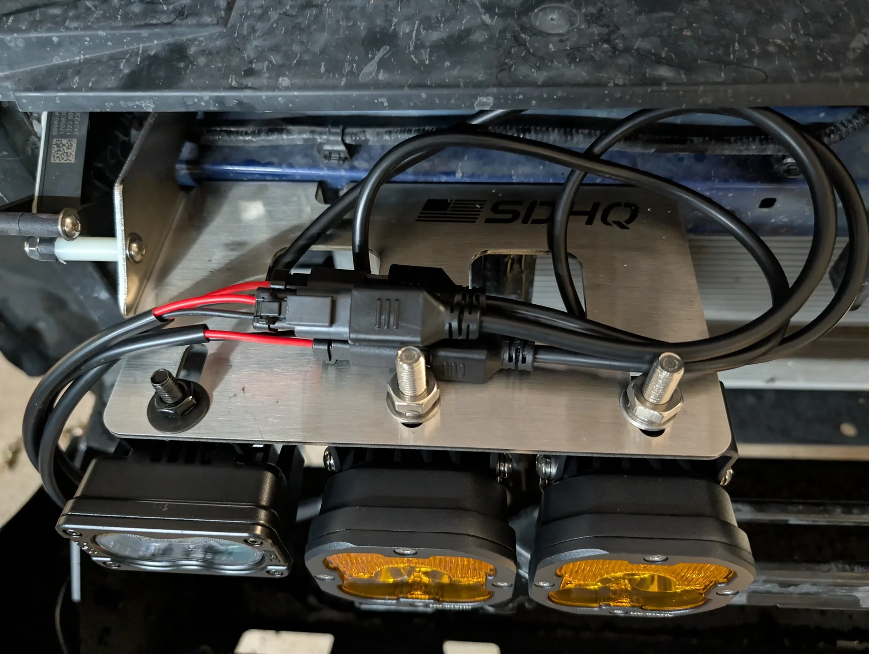 2024 Tacoma SDHQ Bumper Light Mount + Shutter Delete + Rough Country Fog Light Kit PXL_20260501_234226561