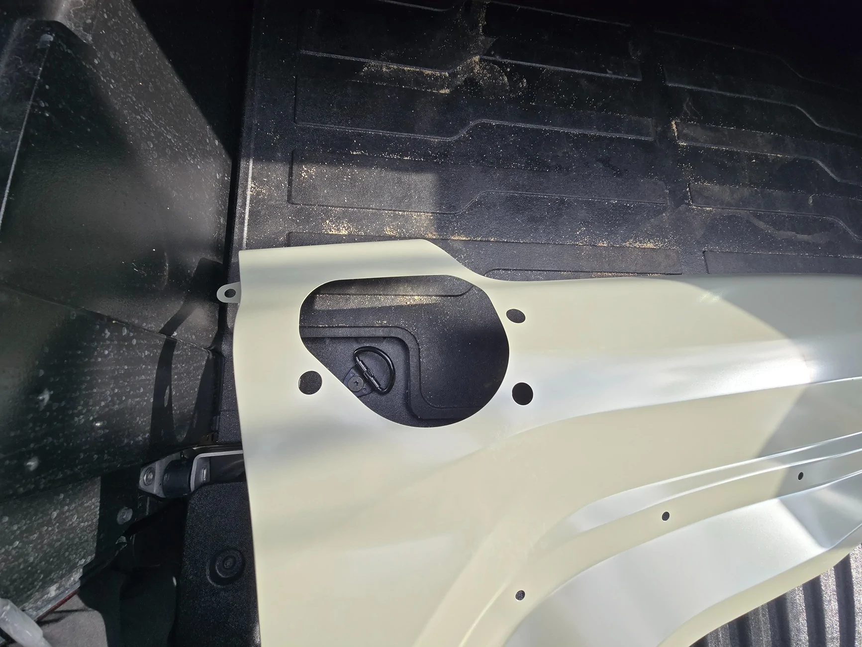 2024 Tacoma How Trailhunter high mount air intake (snorkel) mounts to A-pillar 1000063273