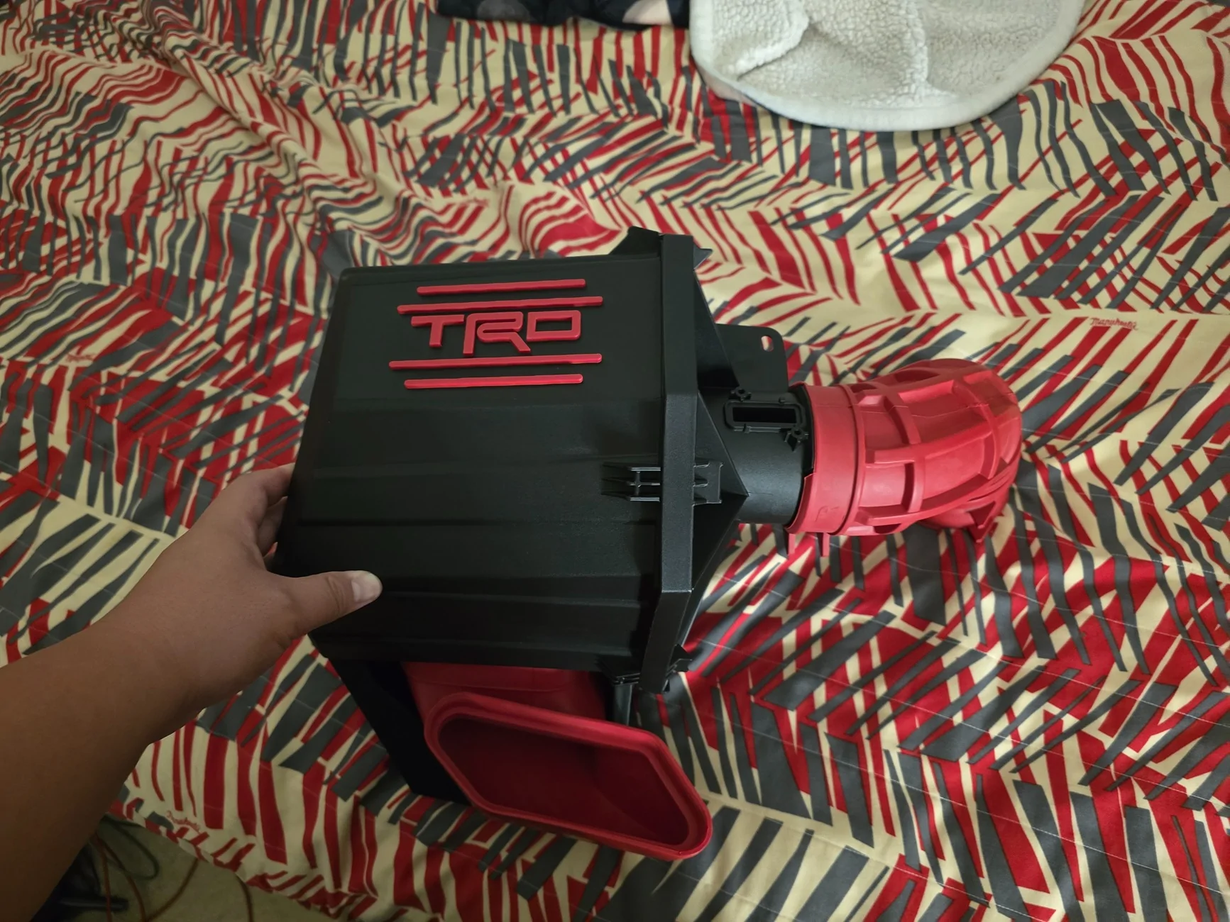 2024 Tacoma How Trailhunter high mount air intake (snorkel) mounts to A-pillar 1000062949
