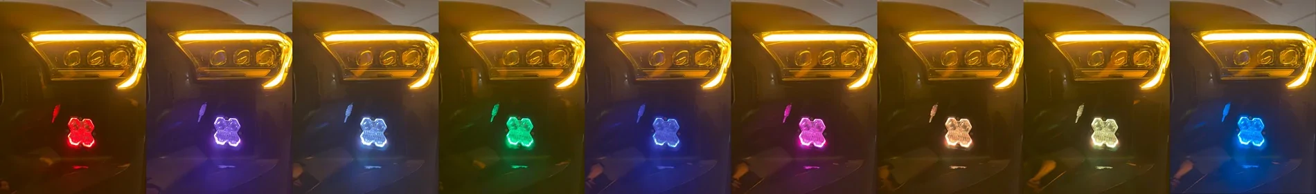 2024 Tacoma Baja Designs Squadron 2.0 (w/ Baja 686 Vent Cover) baja20
