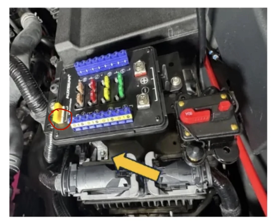 2024 Tacoma Auxbeam 8 Gang Switch Panel IMG_5091