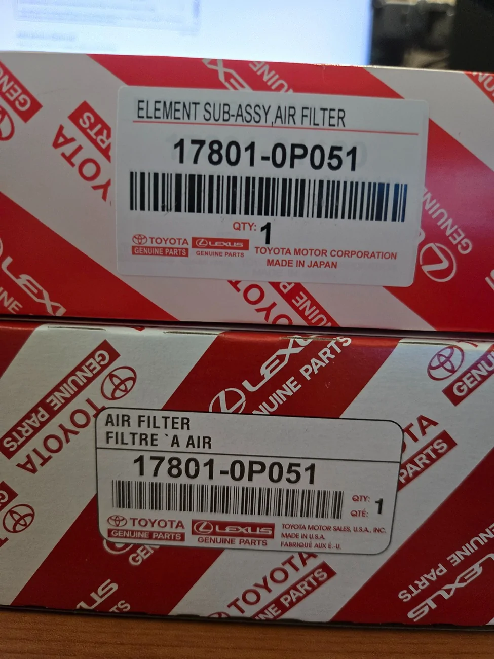 2024 Tacoma OEM Parts 20250807_162407