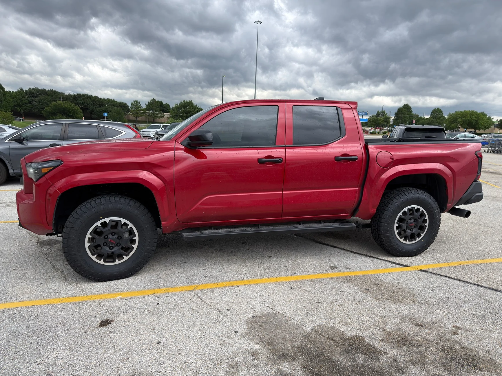 2024 Tacoma New Toyos and 17" TRD Off-Road Wheels Installed Today IMG_3822