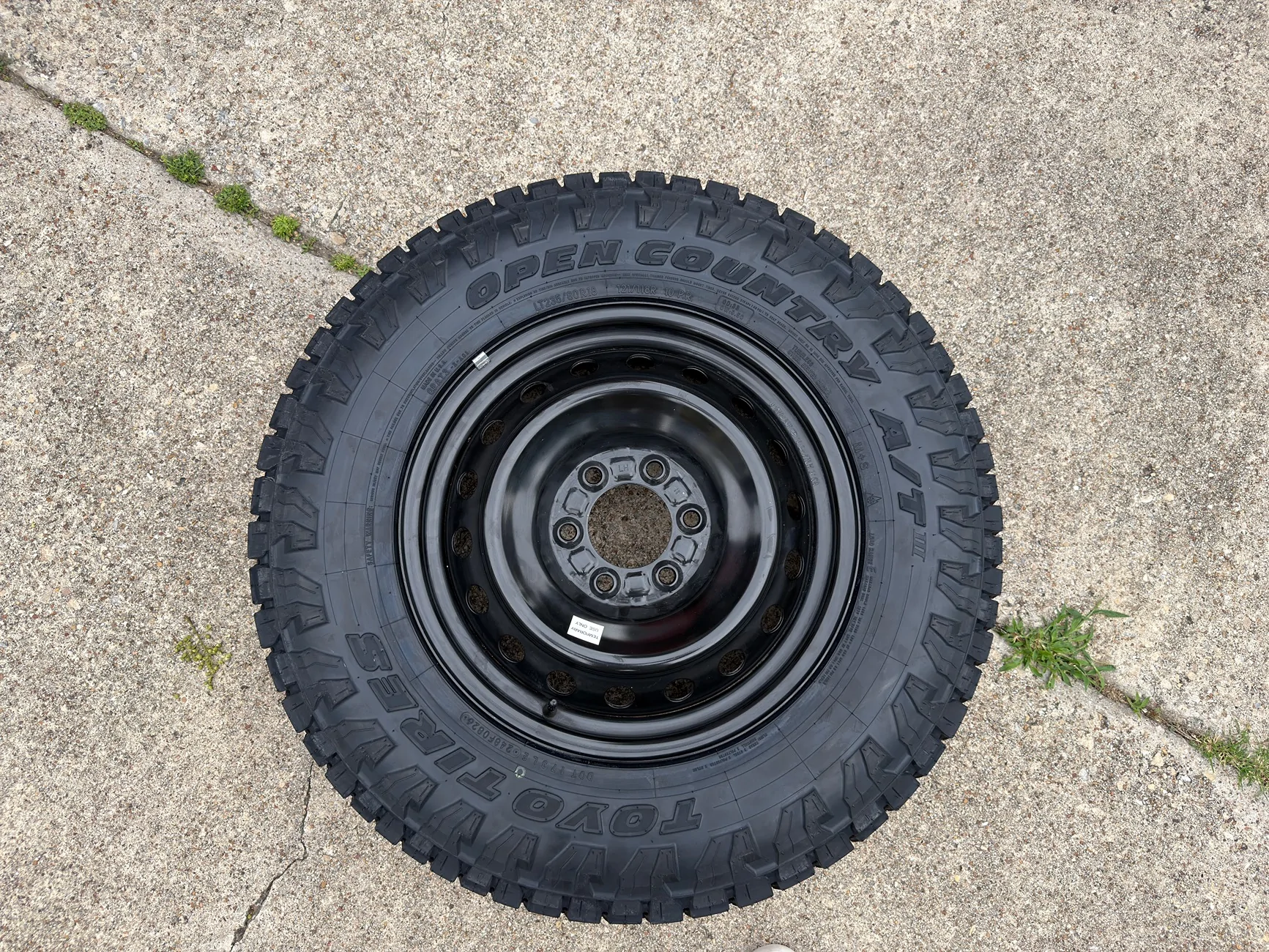 2024 Tacoma New Toyos and 17" TRD Off-Road Wheels Installed Today IMG_3809