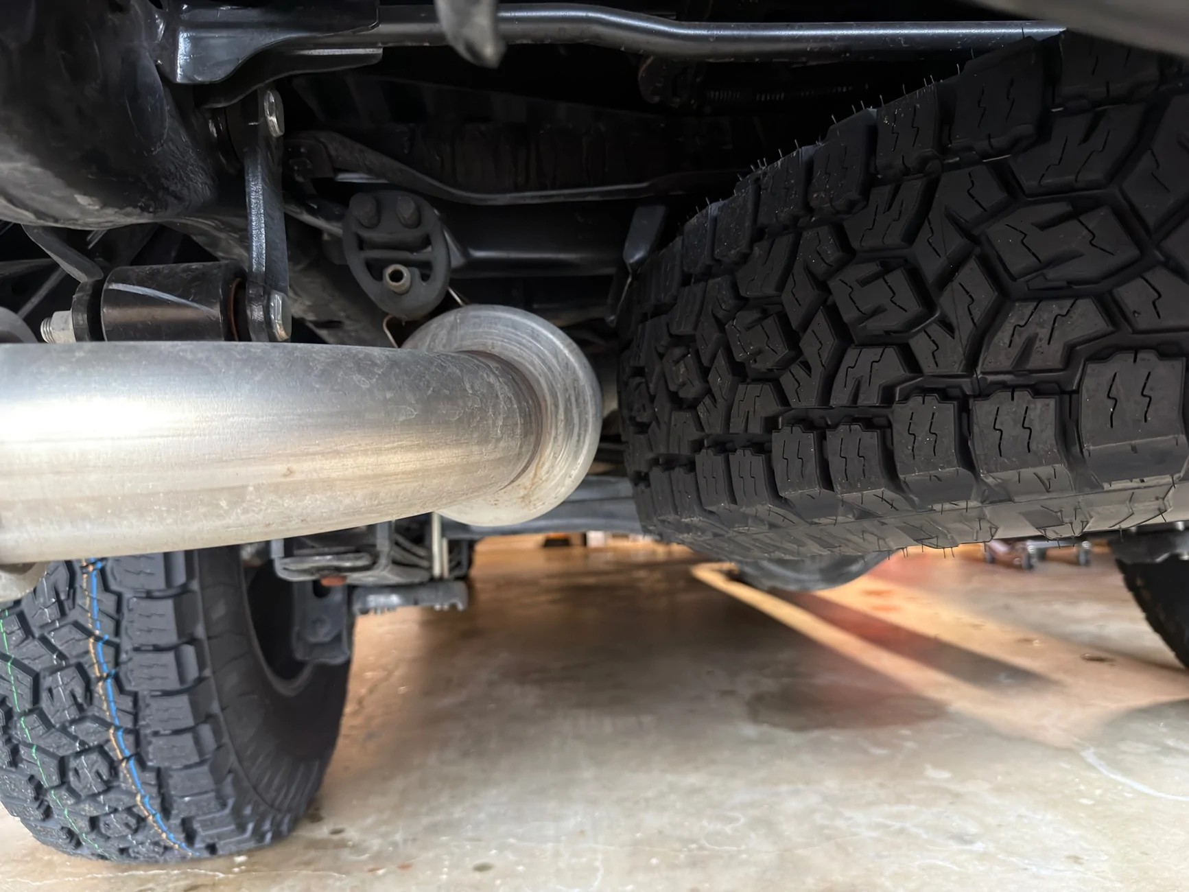 2024 Tacoma New Toyos and 17" TRD Off-Road Wheels Installed Today IMG_3827