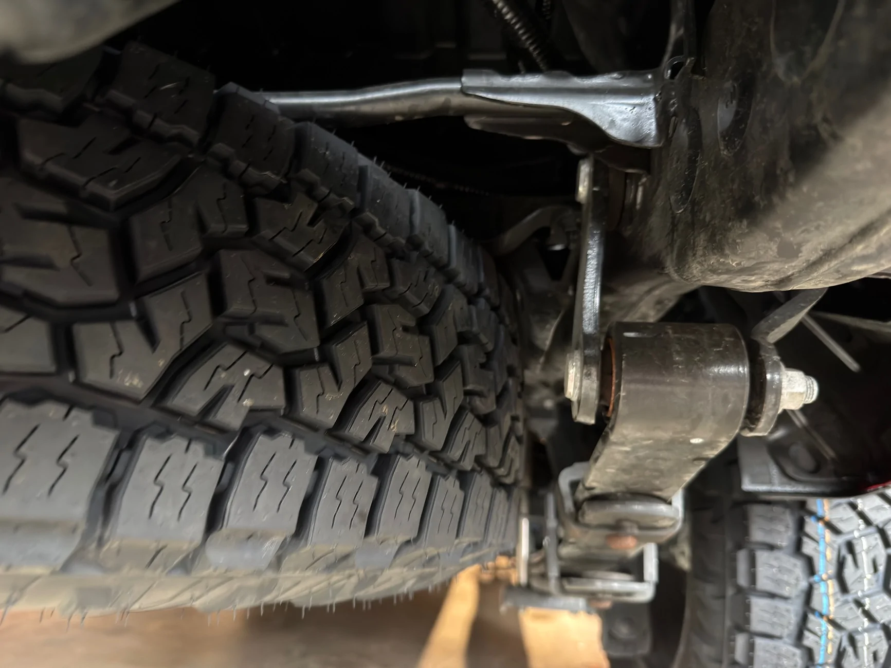 2024 Tacoma New Toyos and 17" TRD Off-Road Wheels Installed Today IMG_3828
