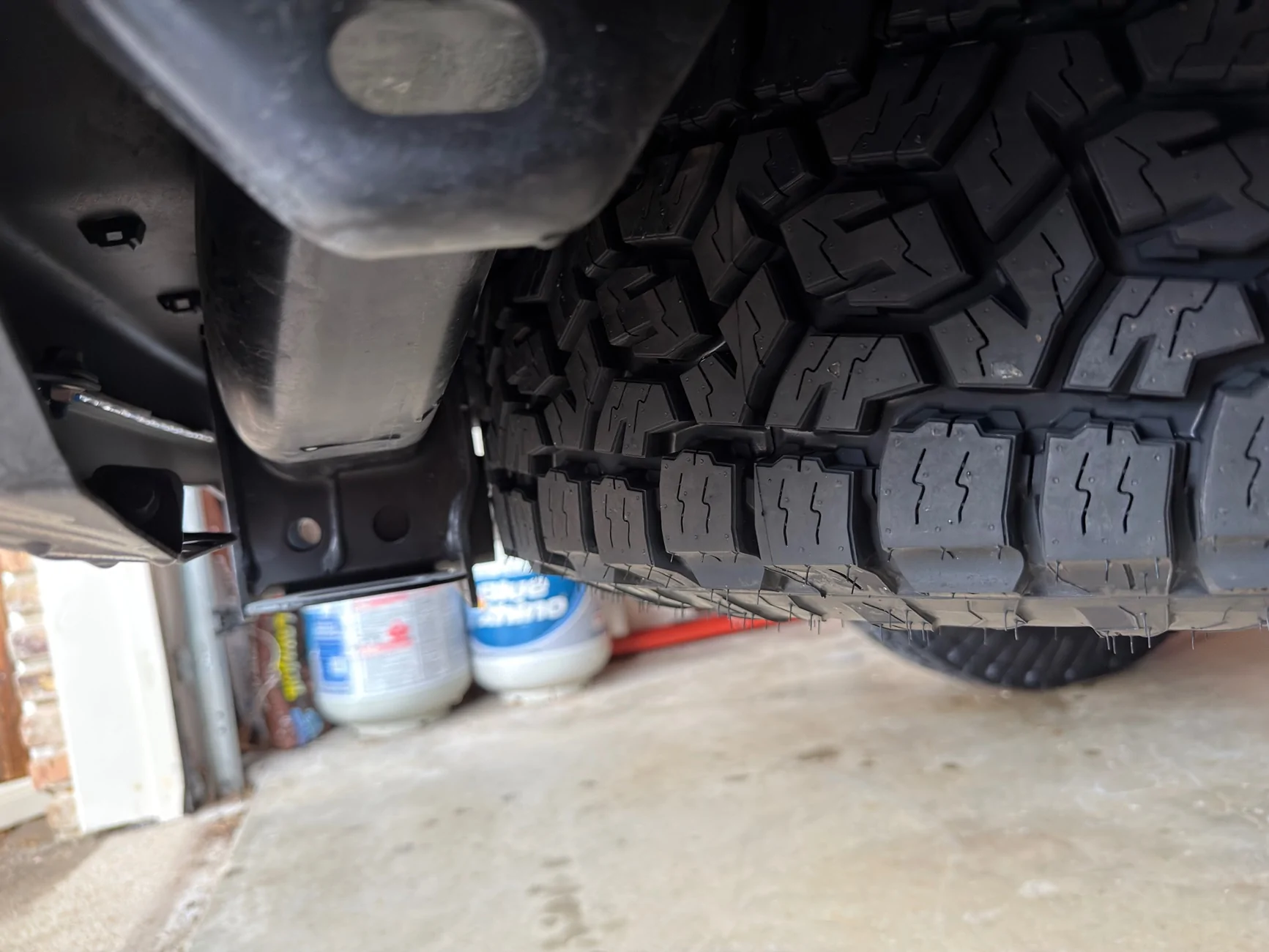 2024 Tacoma New Toyos and 17" TRD Off-Road Wheels Installed Today IMG_3829