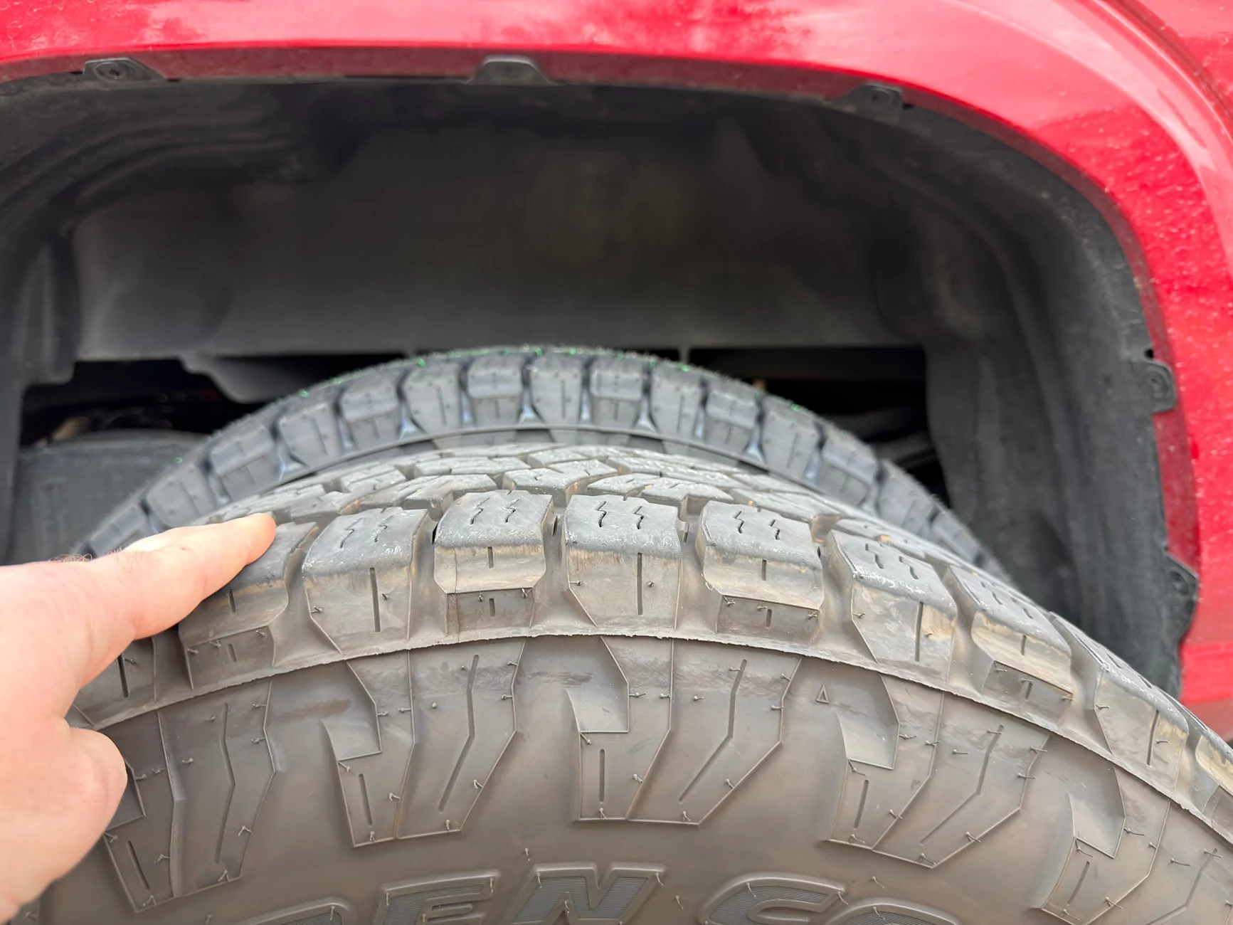 2024 Tacoma New Toyos and 17" TRD Off-Road Wheels Installed Today IMG_3816