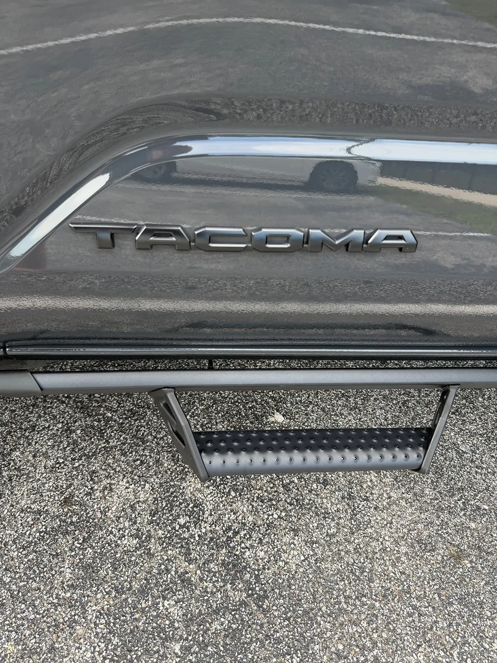 2024 Tacoma Trumgeta Side Steps Installed on 2024 Tacoma TRD Sport IMG_3073
